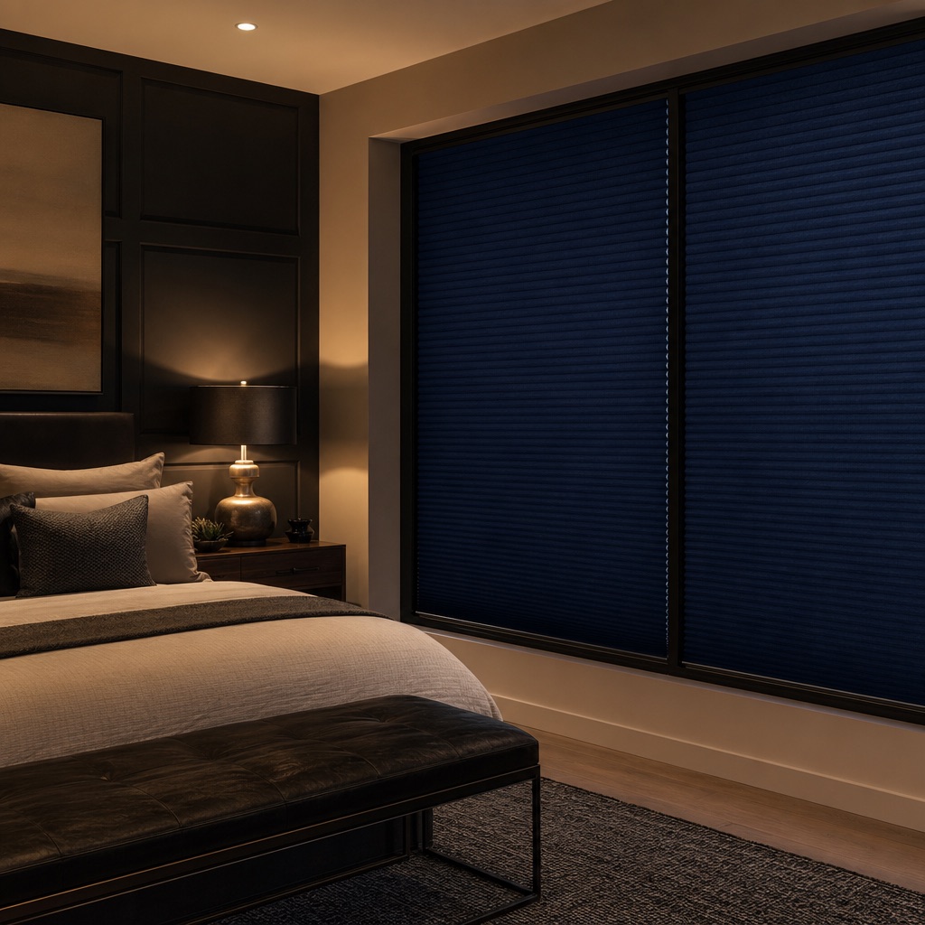 Cellular shade — total blackout (ES-VM Plus core)